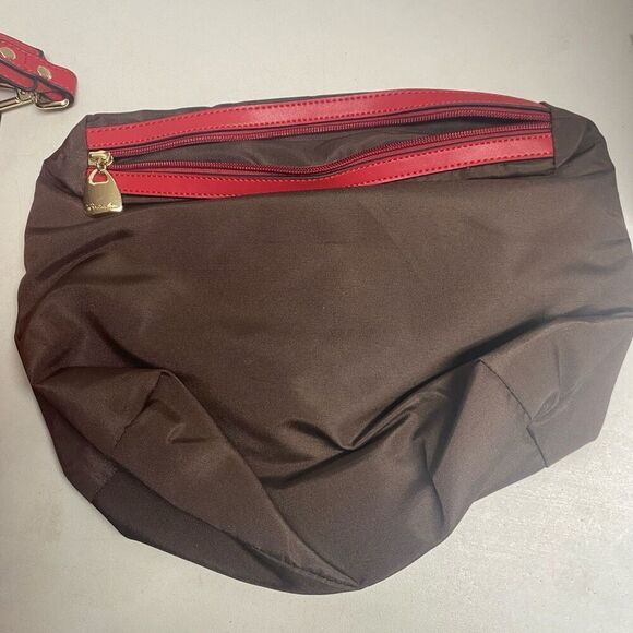 BOSTANTEN Women’s Leather Hobo Bucket Shoulder Bag Red 9X5X12 SEE DESCRIPTION - Picture 8 of 13